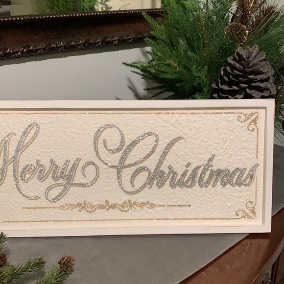 NEW💛 Wood Sign Merry Christmas - Picture 2 of 14